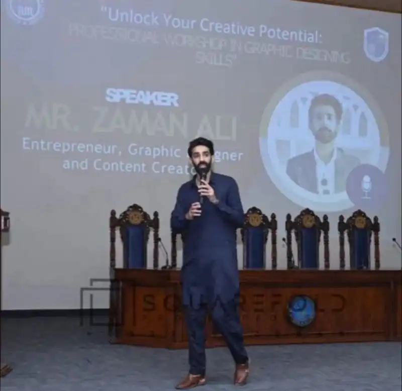 Zaman Ali Teaching Digital Marketing
